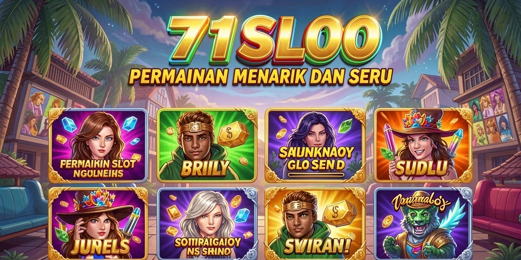 Tampilan gameplay menarik dari 171SLOT yang seru dan penuh warna.