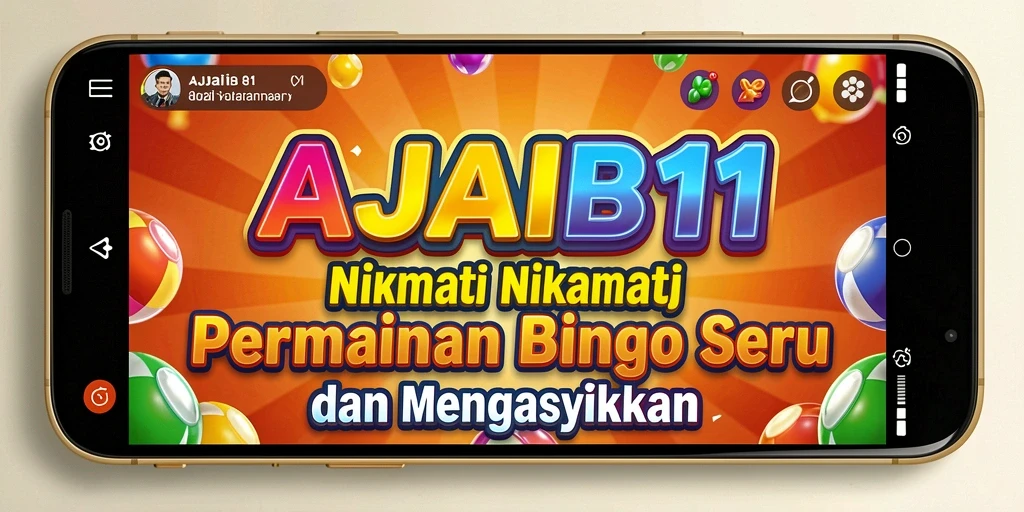 Screenshot AJAIB11 menampilkan gameplay seru Bingo yang menarik.