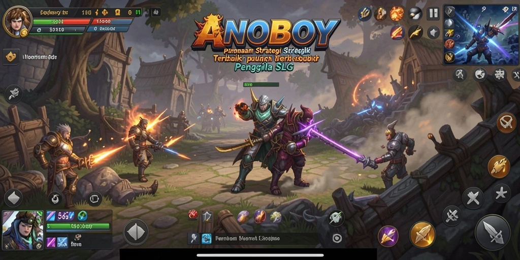 Gameplay menakjubkan dalam ANOBOY dengan strategi yang menantang.