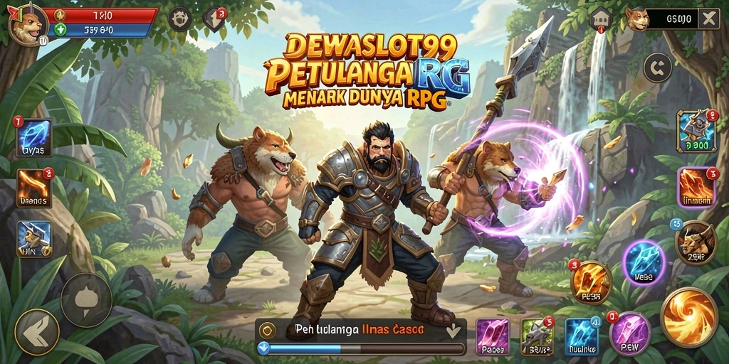 Tampilan permainan DEWASLOT99 menampilkan aksi seru dan grafis menawan.