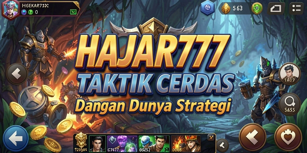 Tampilan gameplay seru di HAJAR777 yang penuh strategi.