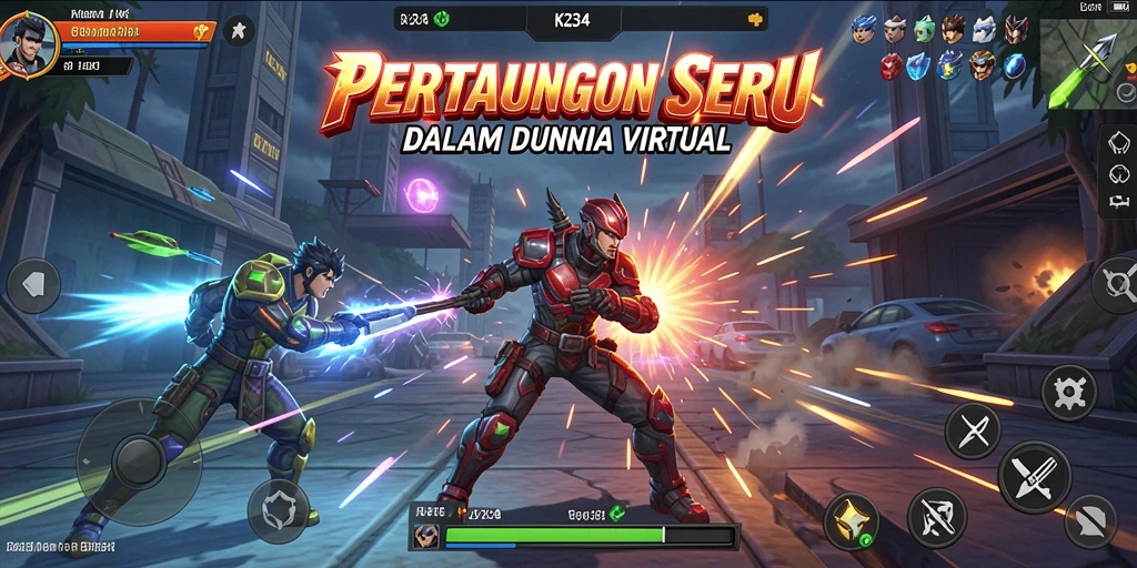 Tampilan menarik dari gameplay K234 yang memukau dan mendebarkan.