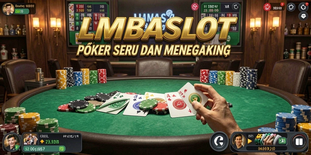 Tampilan menarik dari gameplay LMBASLOT yang seru dan mendebarkan.