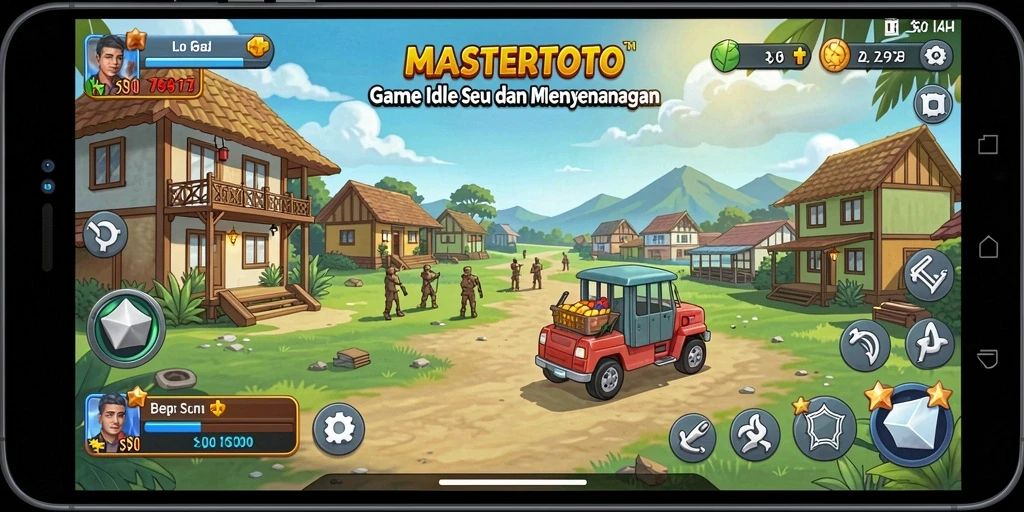 Tampilan gameplay MASTERTOTO yang menarik dan penuh warna.
