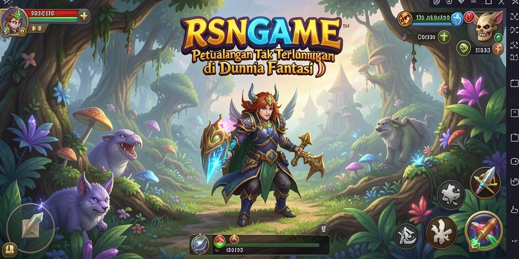 Gameplay menegangkan dan menakjubkan dari RSNGAME.